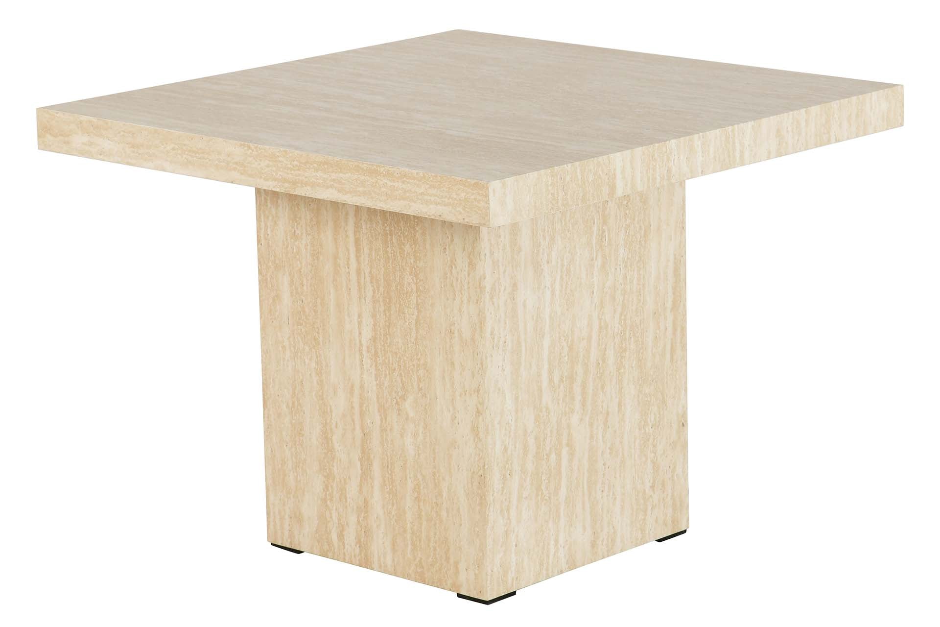 MESA DE CENTRO MDF MARRON 60x60x45 CM