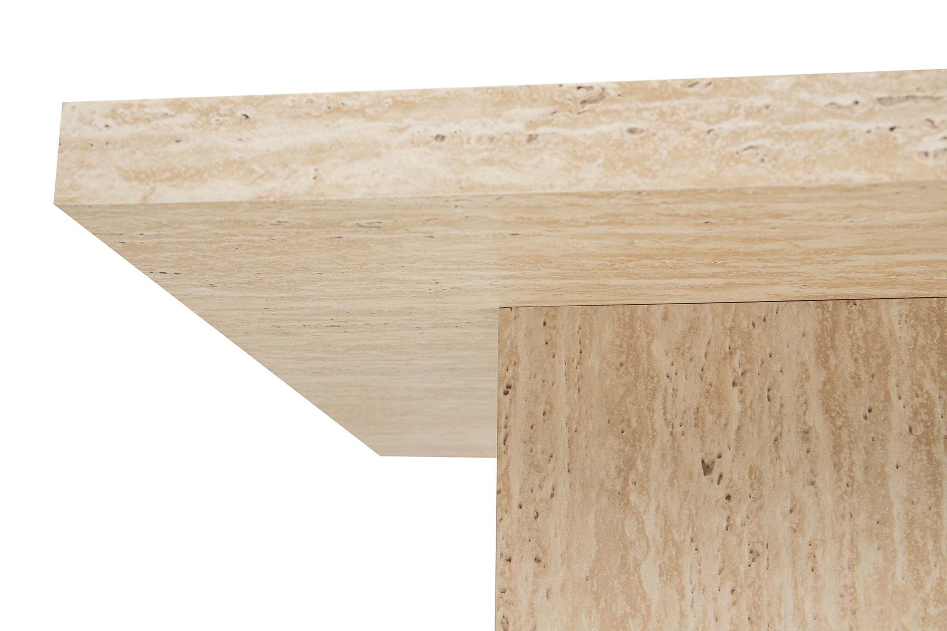 MESA DE CENTRO MDF MARRON 60x60x45 CM