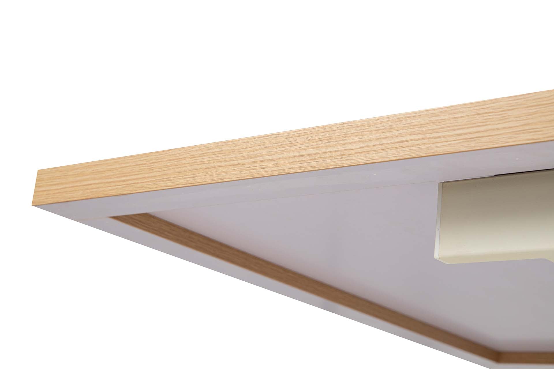 MESA DE COMEDOR EXTENSIBLE MDF 160-200x90x75 CM