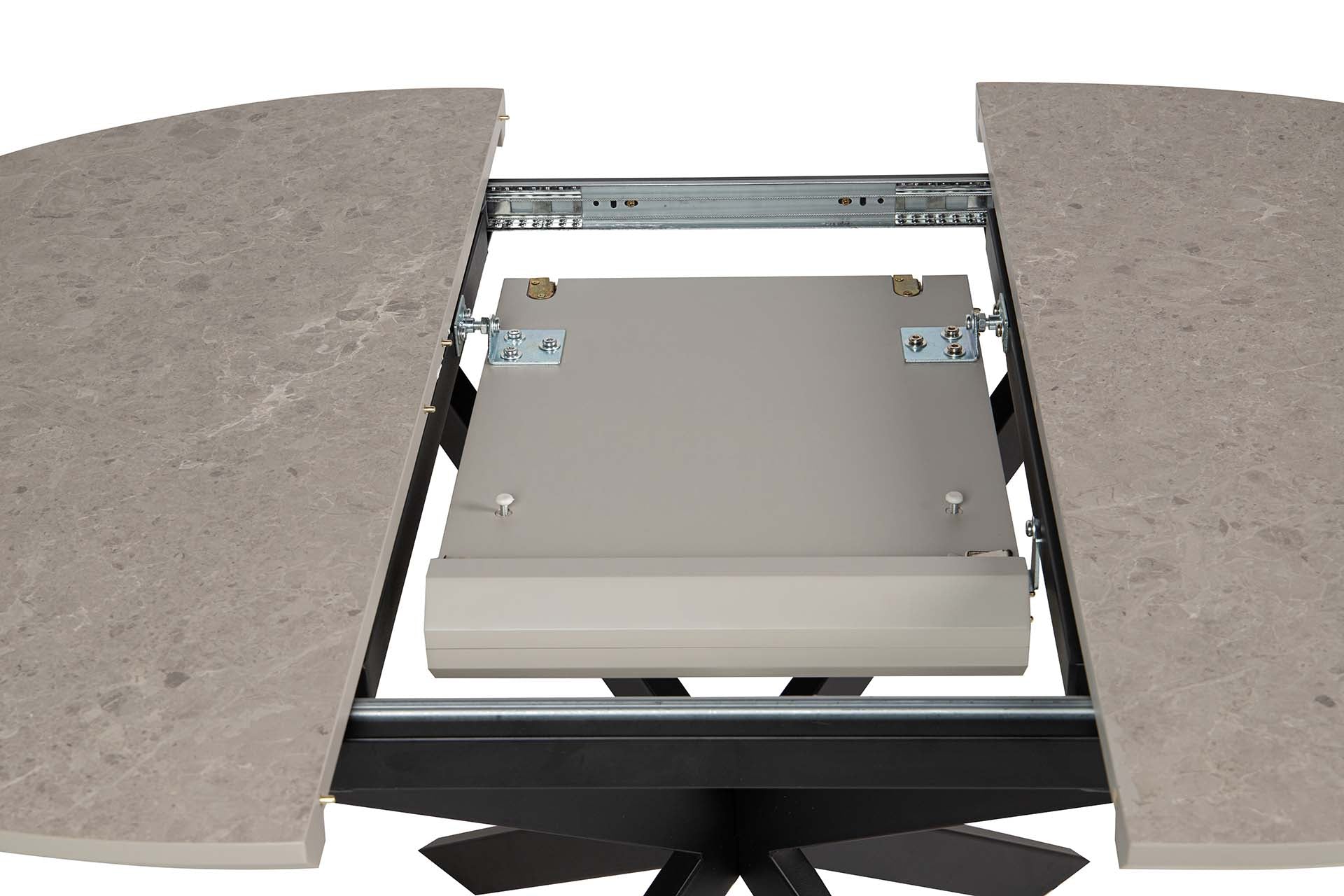 MESA DE COMEDOR EXTENSIBLE MDF 120-160x90x75 CM