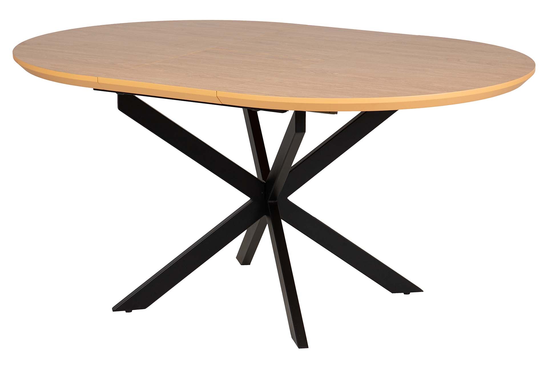 MESA DE COMEDOR EXTENSIBLE MDF 120-160x90x75 CM