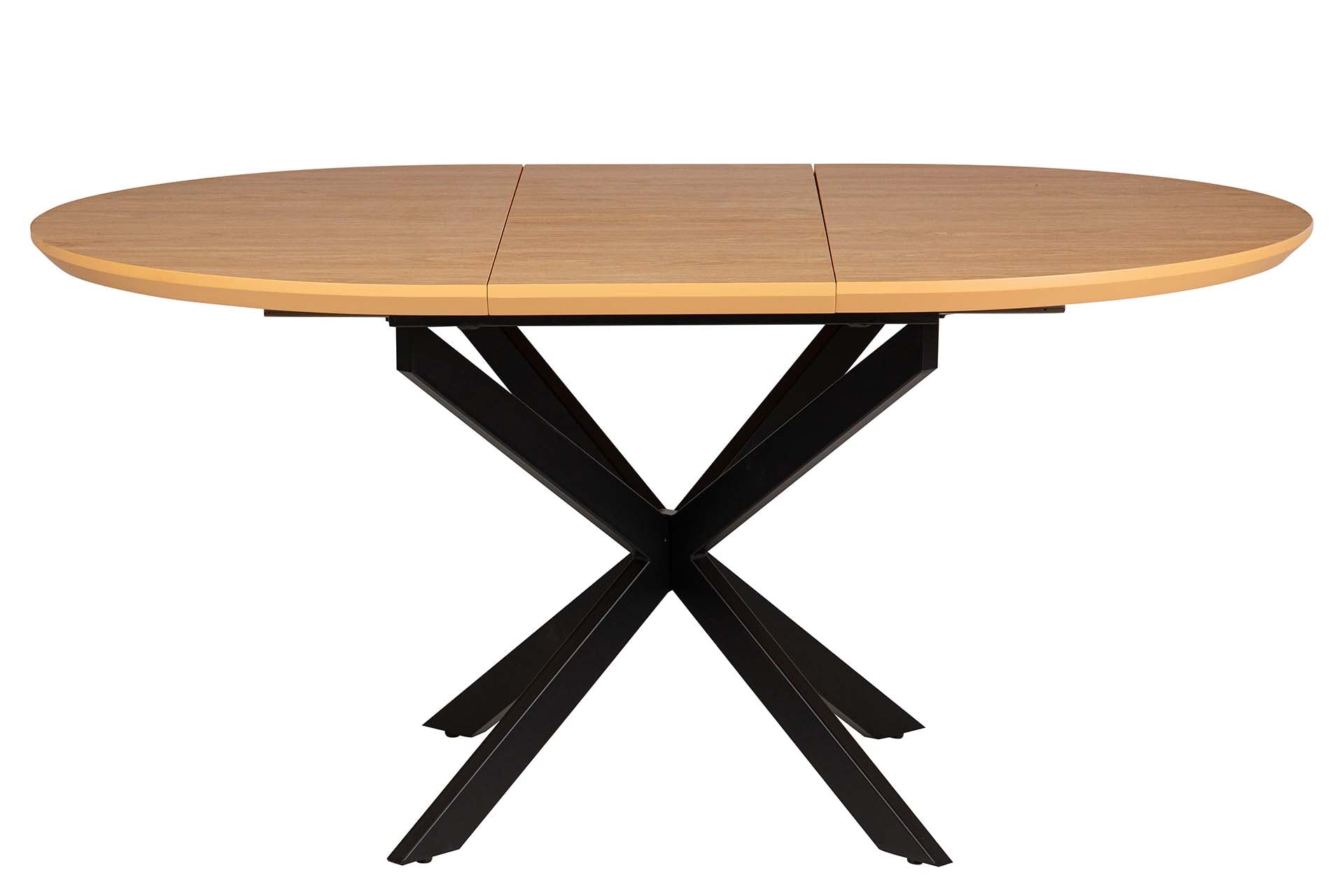 MESA DE COMEDOR EXTENSIBLE MDF 120-160x90x75 CM