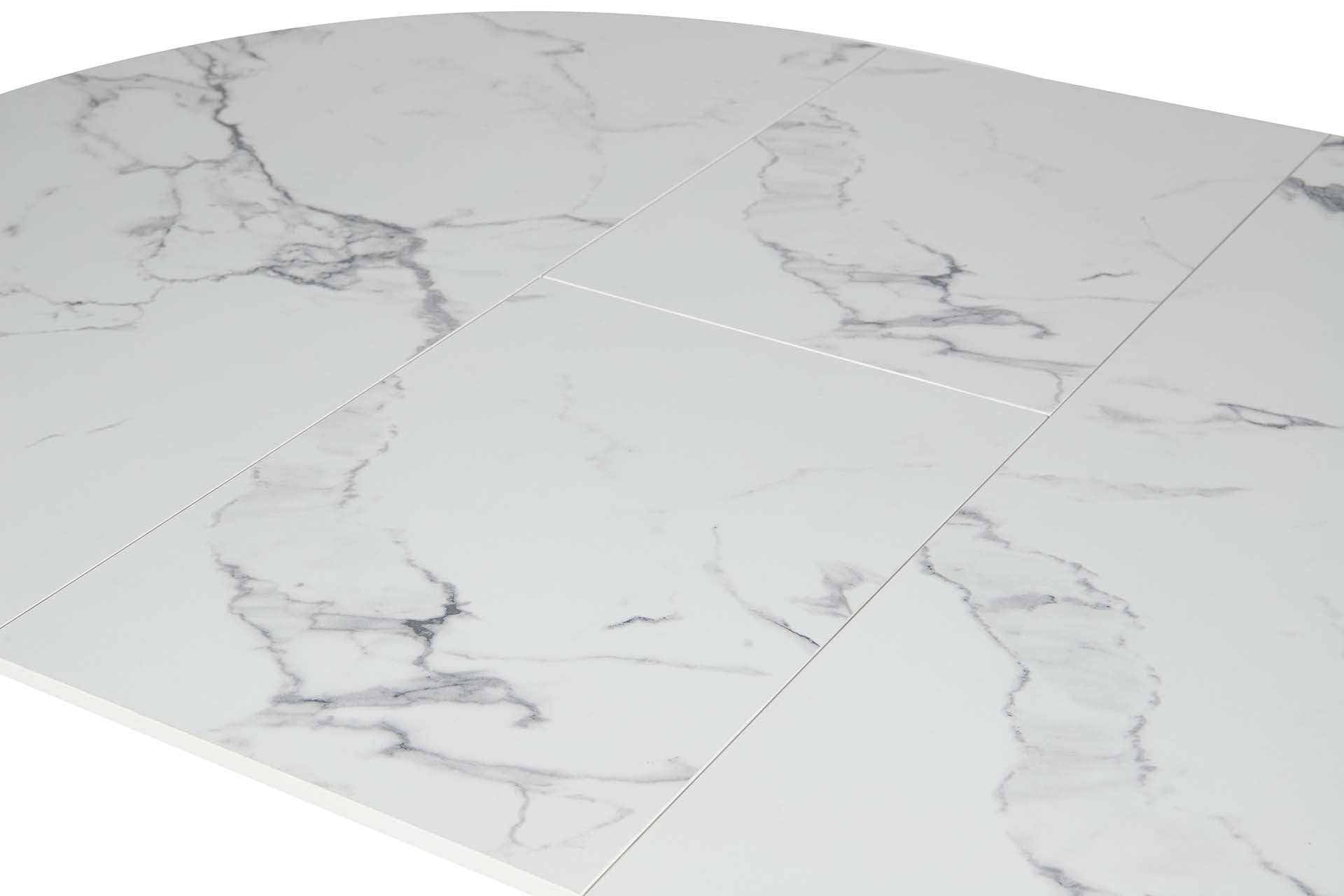 MESA DE COMEDOR EXTENSIBLE MDF 120-160x90x75 CM