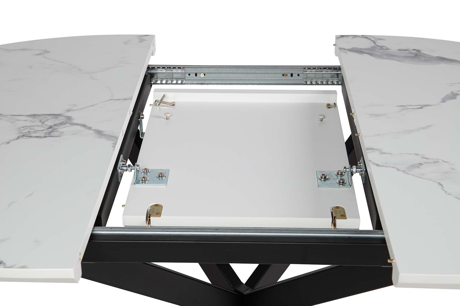 MESA DE COMEDOR EXTENSIBLE MDF 120-160x90x75 CM