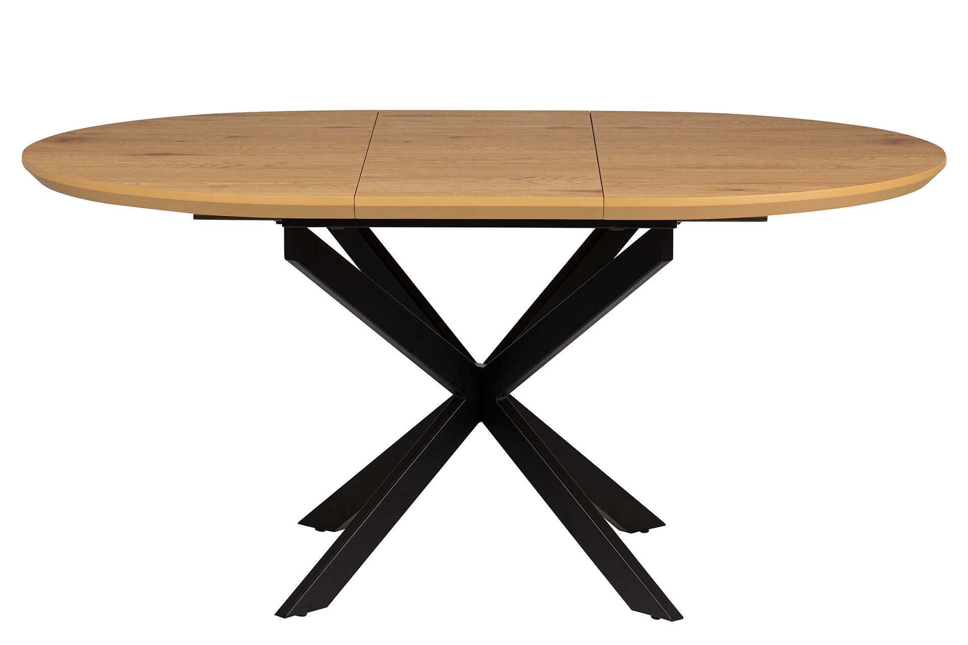 MESA DE COMEDOR EXTENSIBLE MDF 120-160x90x75 CM