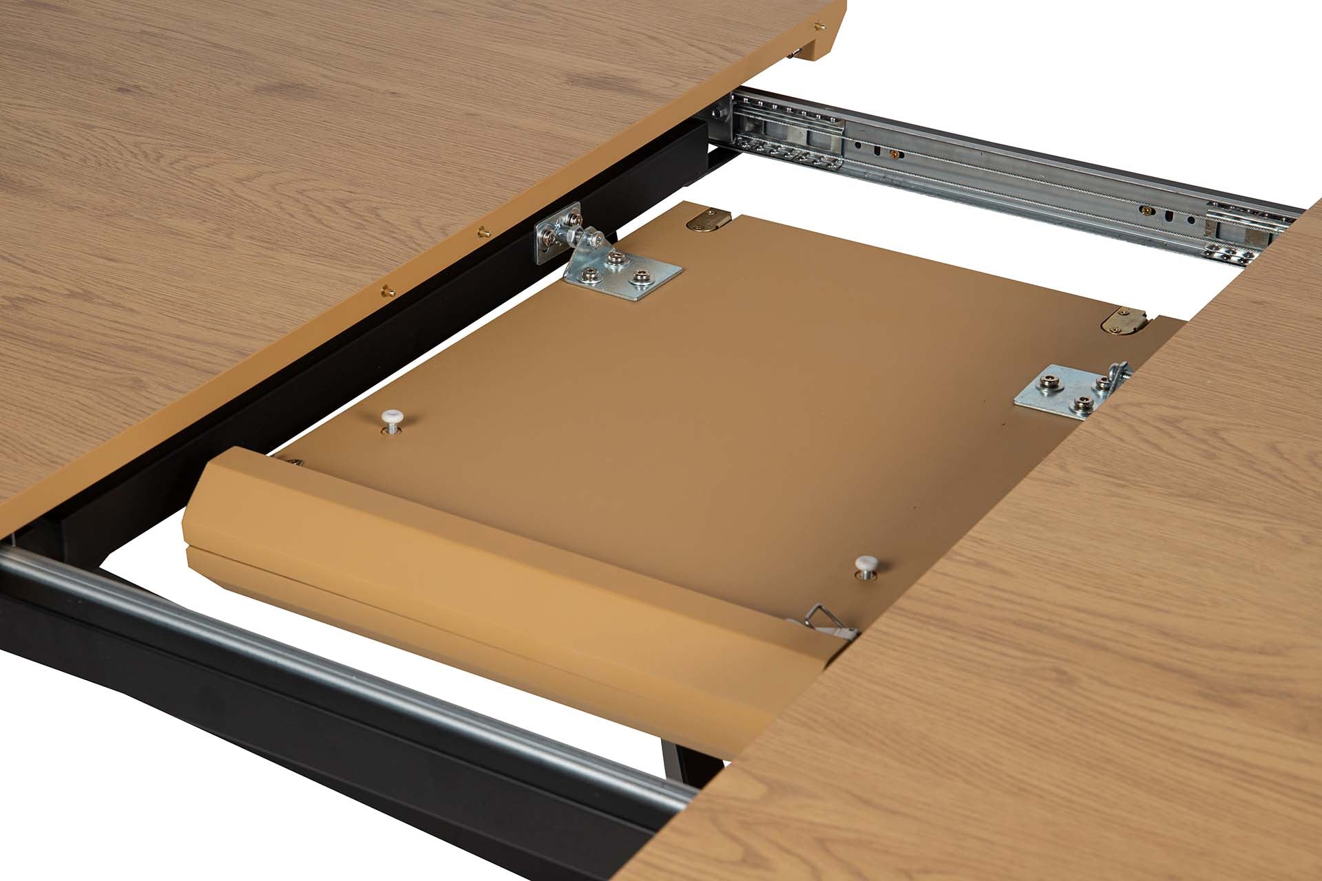 MESA DE COMEDOR EXTENSIBLE MDF 120-160x90x75 CM