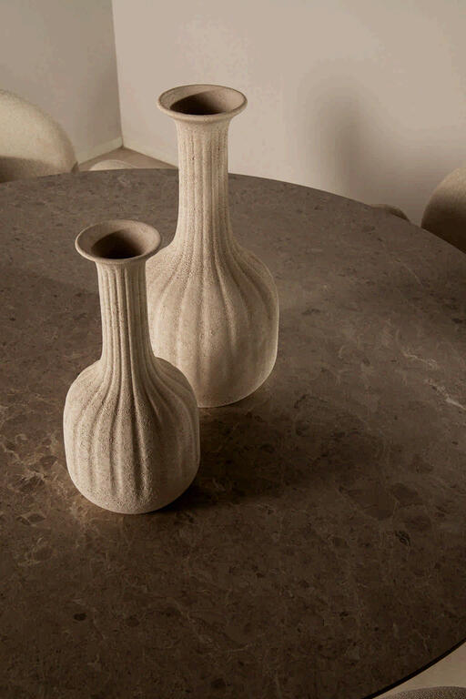 MESA DE COMEDOR MDF GRIS 120x120x75 CM