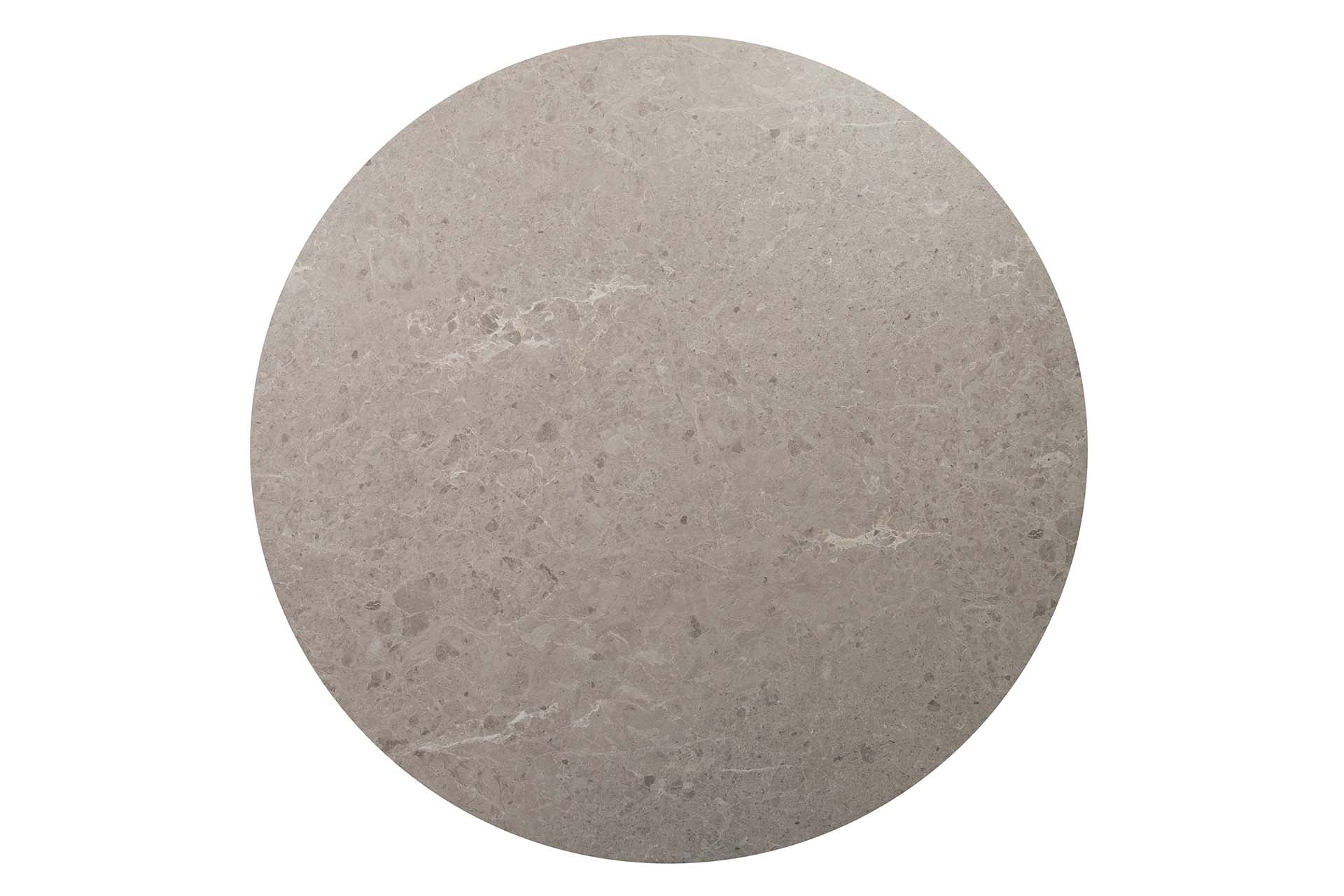 MESA DE COMEDOR MDF GRIS 120x120x75 CM