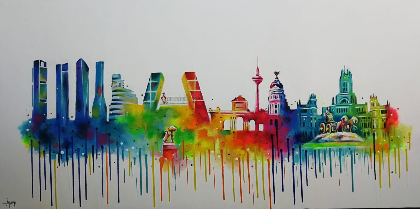 Pintura de Fantasia de Madrid