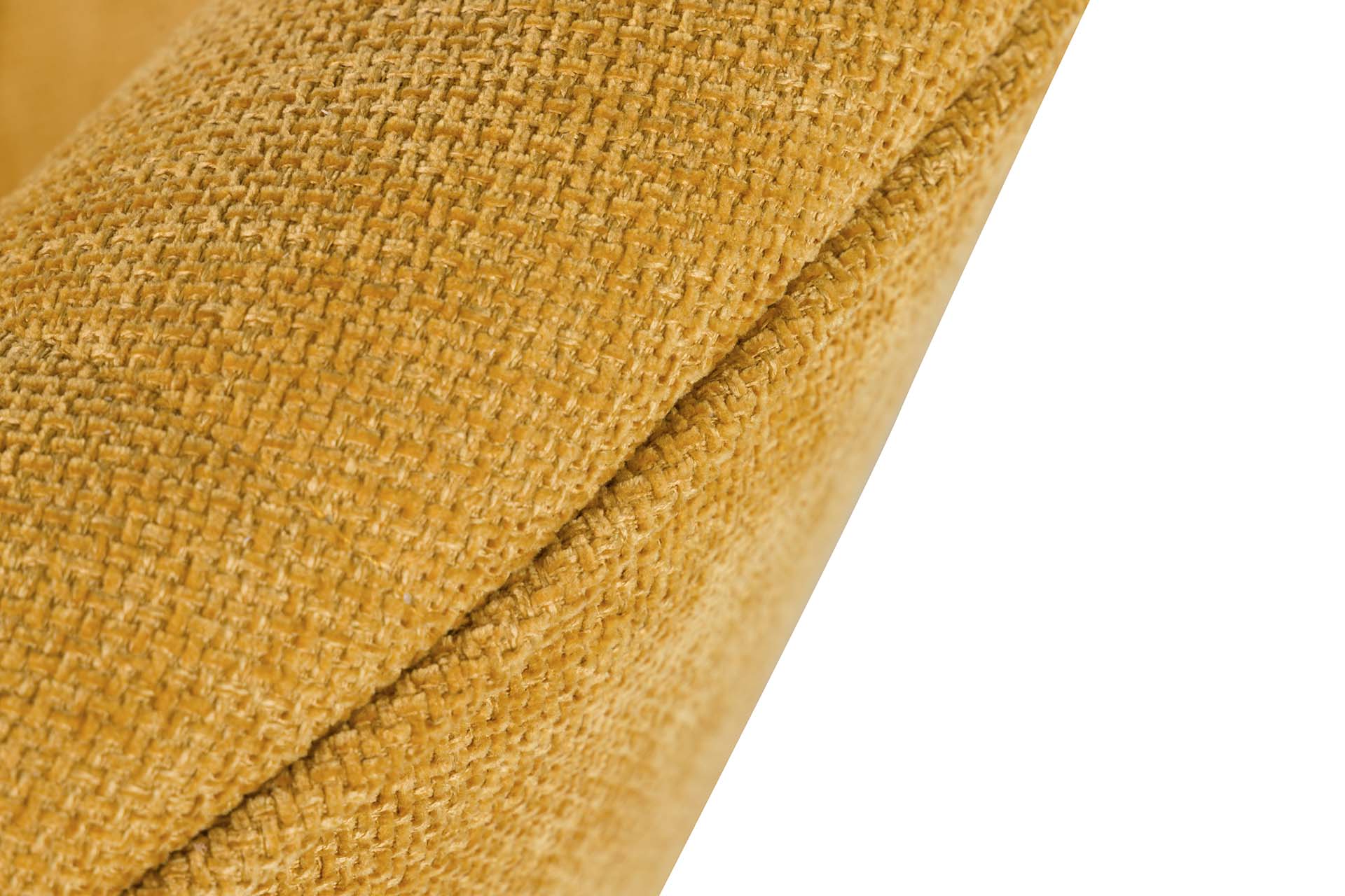 YELLOW CHENILLE ARMCHAIR 70x72x80 CM