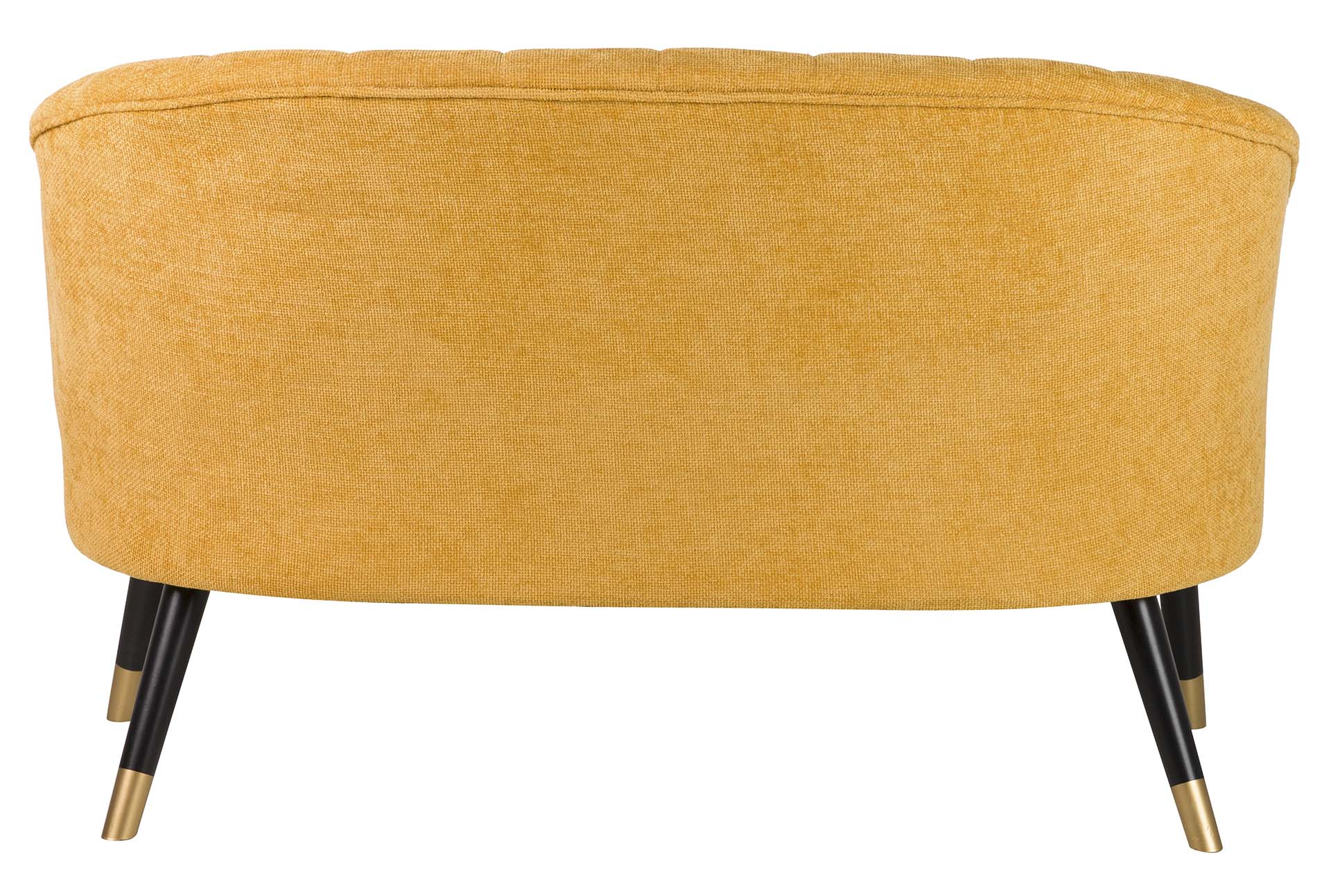 YELLOW CHENILLE SOFA 129x72x80 CM