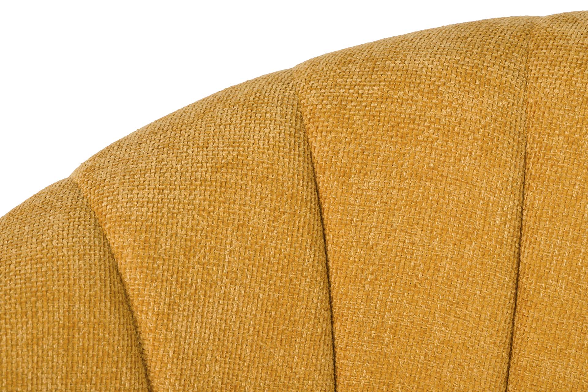 YELLOW CHENILLE SOFA 129x72x80 CM