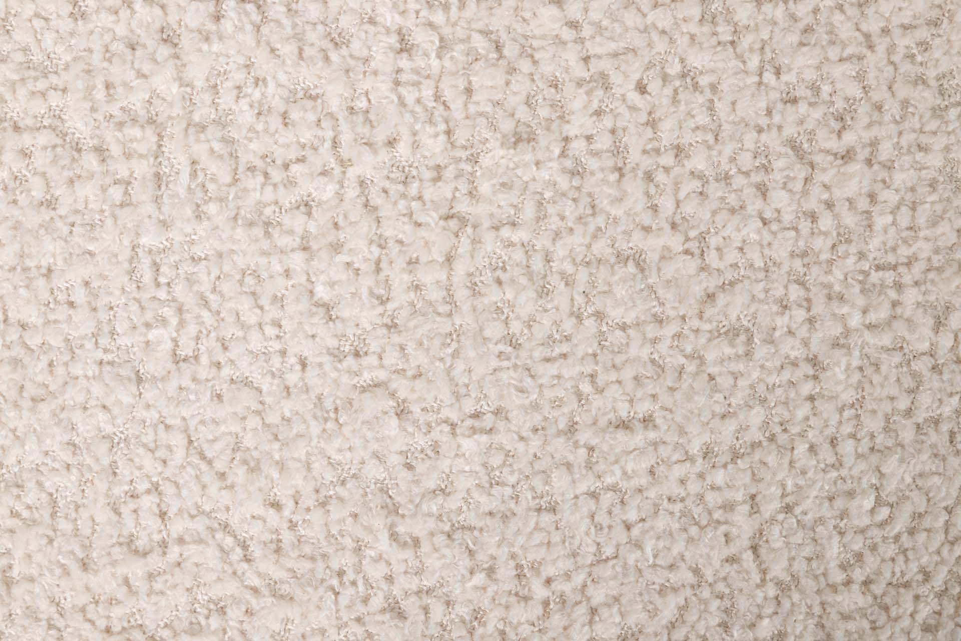 WHITE BOUCLE SOFA 134x76x85 CM