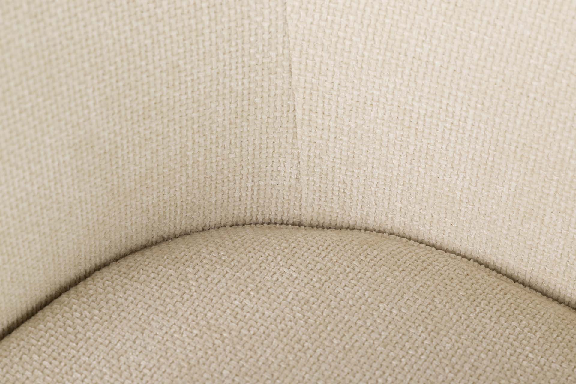 BEIGE CHENILLE ARMCHAIR 71x72x79 CM