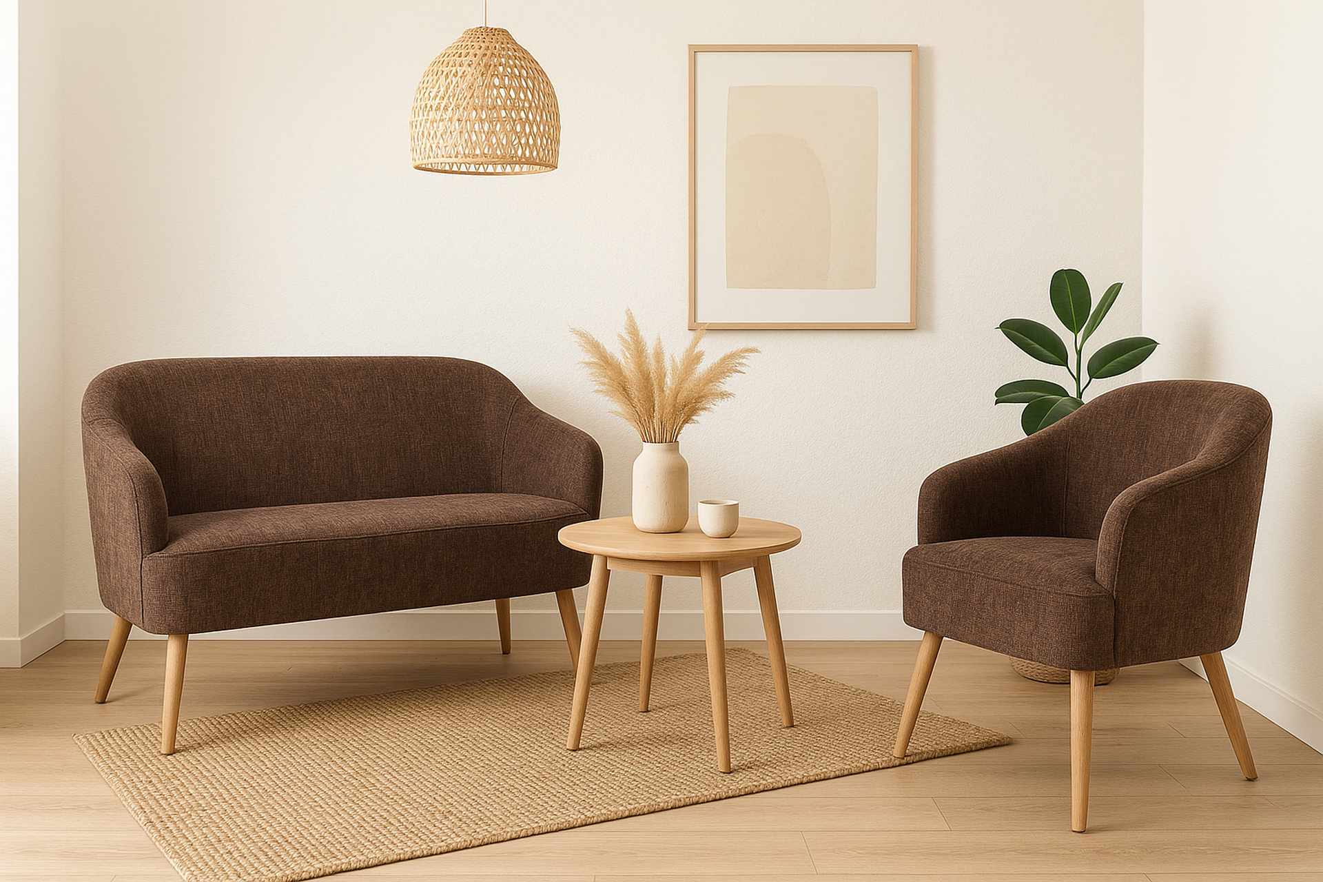 SILLON VELVET MARRON 71x72x79 CM