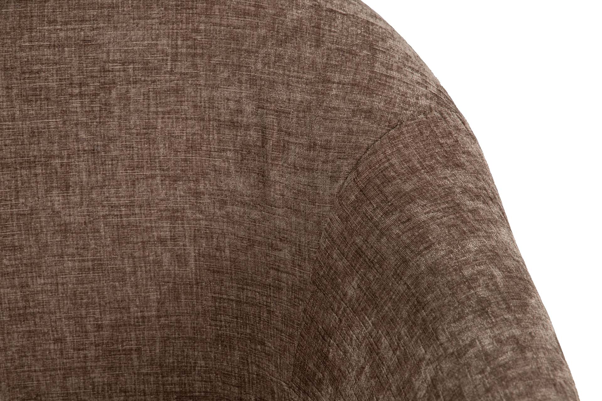 SOFA VELVET MARRON 131x72x79 CM