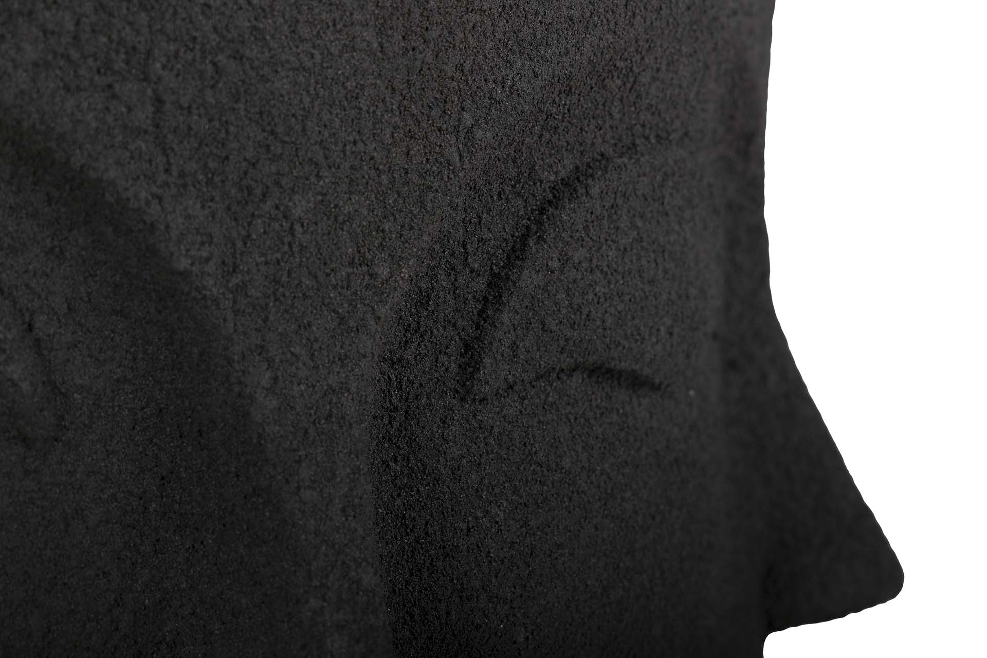 POTE DE POLIRESINA BLACK FACES 49x49x62 CM