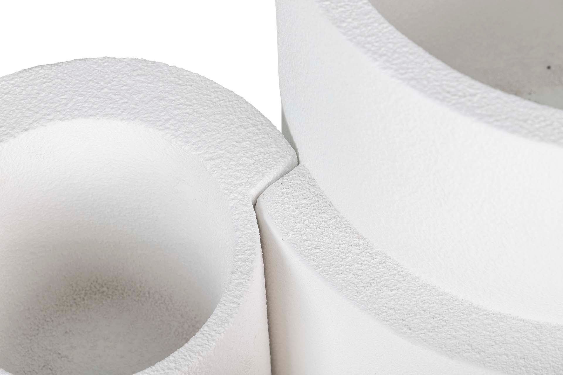 CONJUNTO DE 3 VASOS DE POLIRESINA 100x47x51 CM