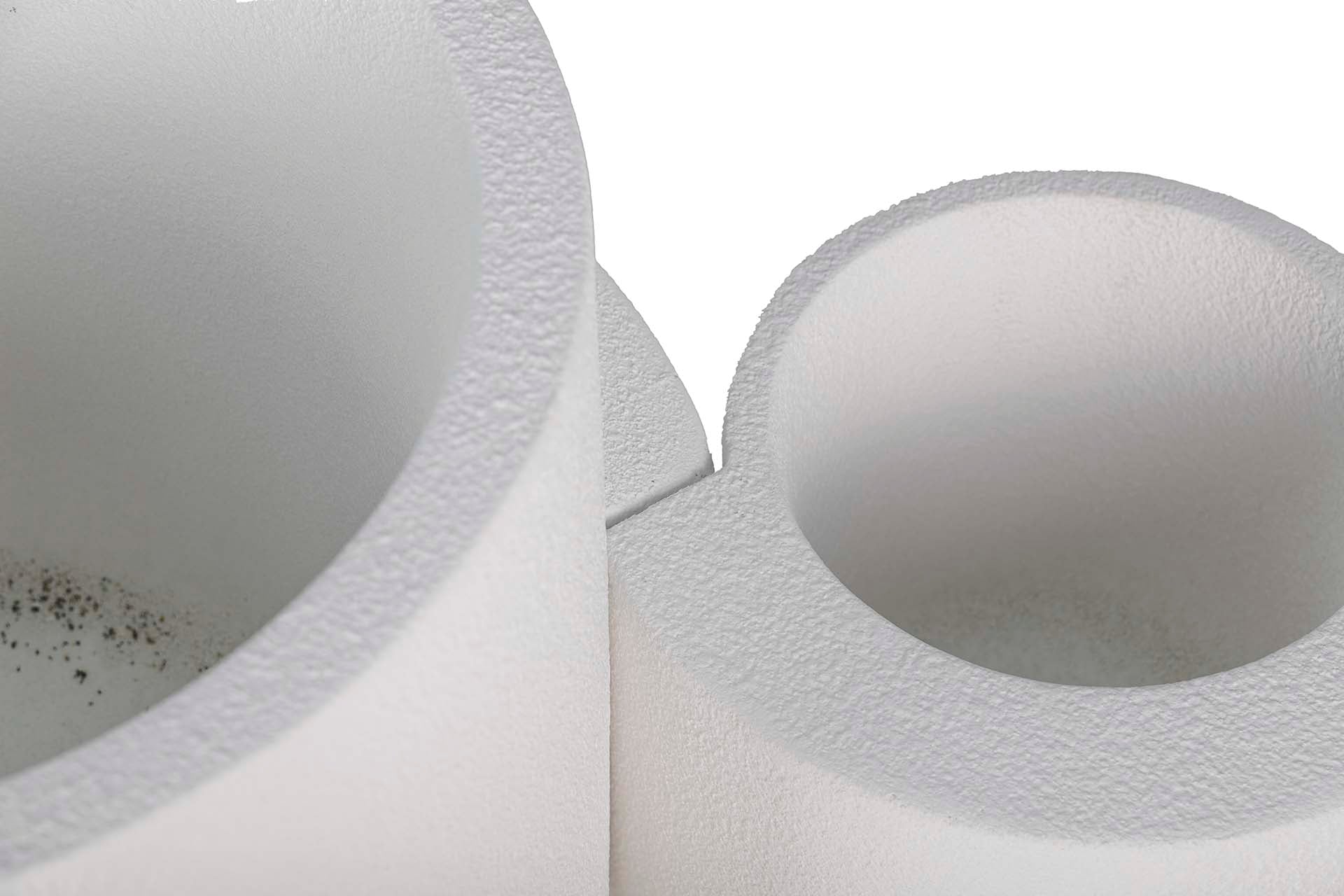 CONJUNTO DE 3 VASOS DE POLIRESINA 100x47x51 CM