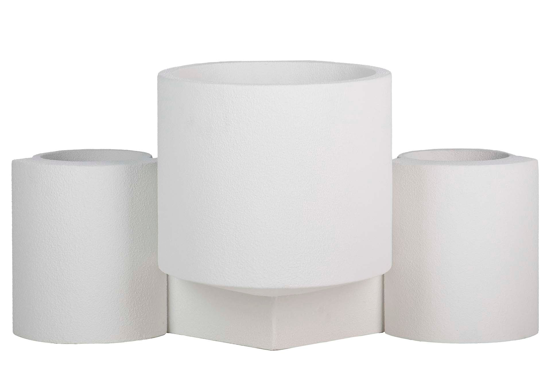 CONJUNTO DE 3 VASOS DE POLIRESINA 100x47x51 CM
