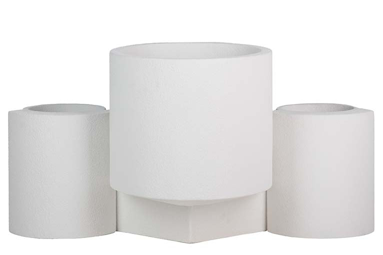 CONJUNTO DE 3 VASOS DE POLIRESINA 100x47x51 CM