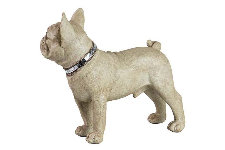 FRENCH BULLDOG RESIN FIGURE 33x16x30 CM