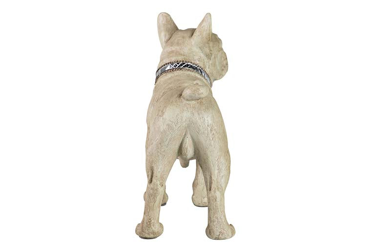 FRENCH BULLDOG RESIN FIGURE 33x16x30 CM