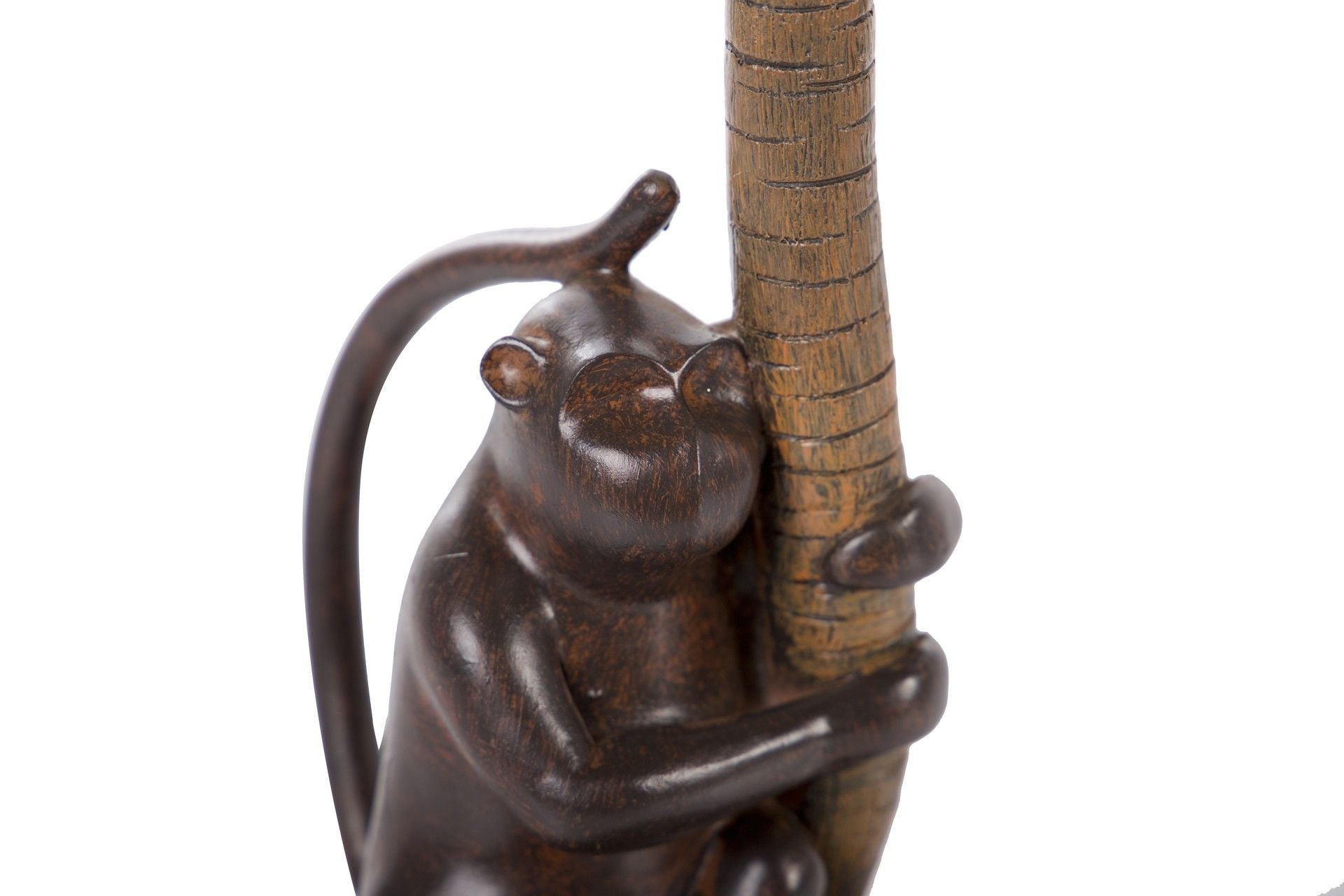 RESIN MONKEY CANDELABRA 16x16x26 CM