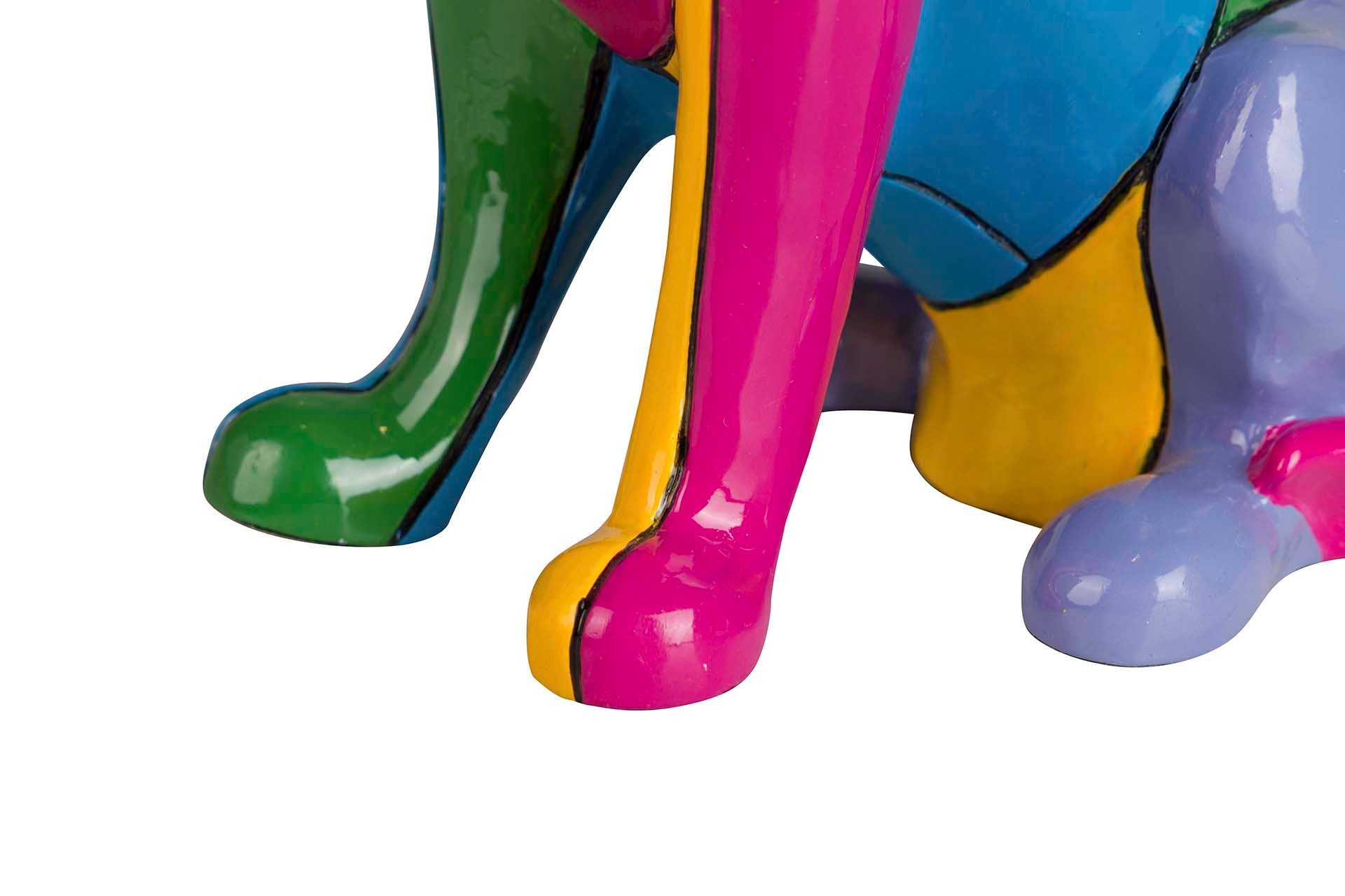 CHIHUAHUA DOG FIGURE CEMENT 18x12x24 CM