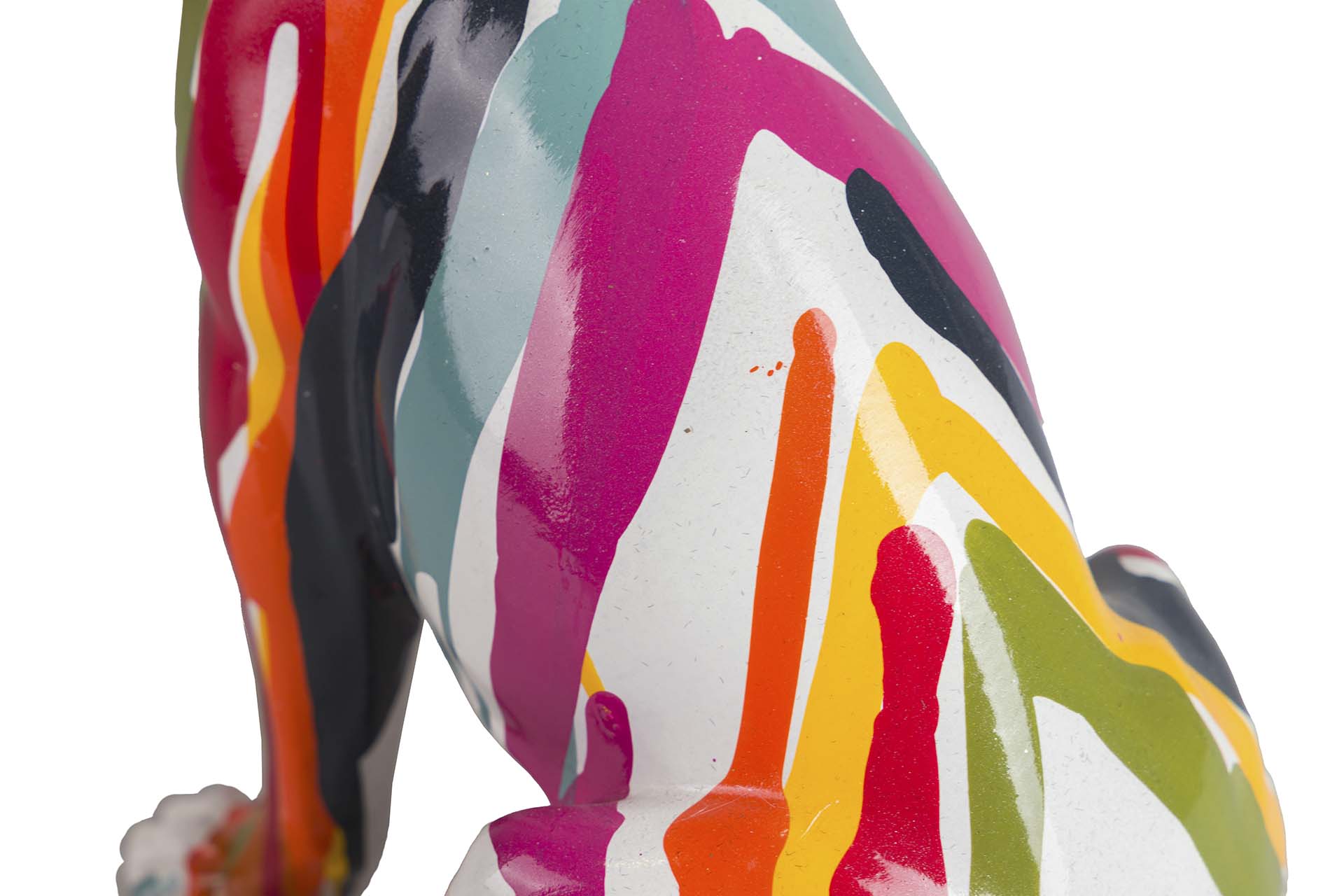 CHIHUAHUA DOG FIGURE RESIN 15x13x26 CM