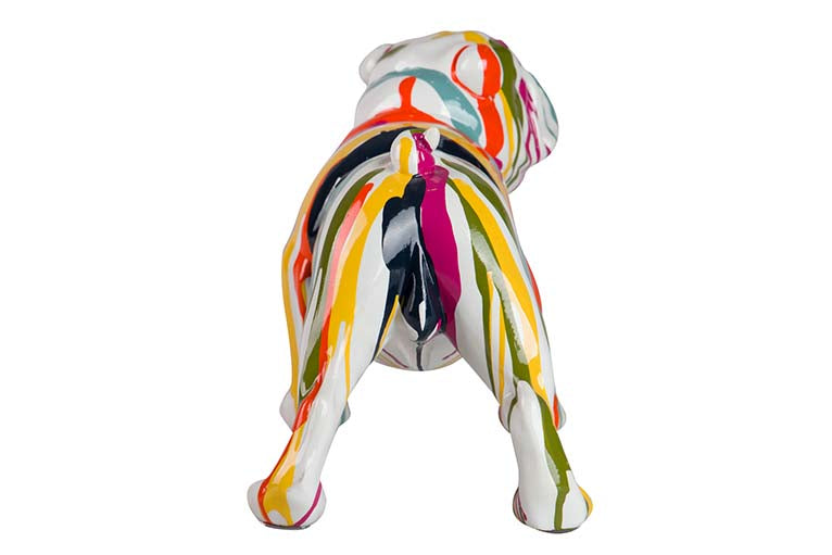 FRENCH BULLDOG RESIN FIGURE 39x18x23 CM