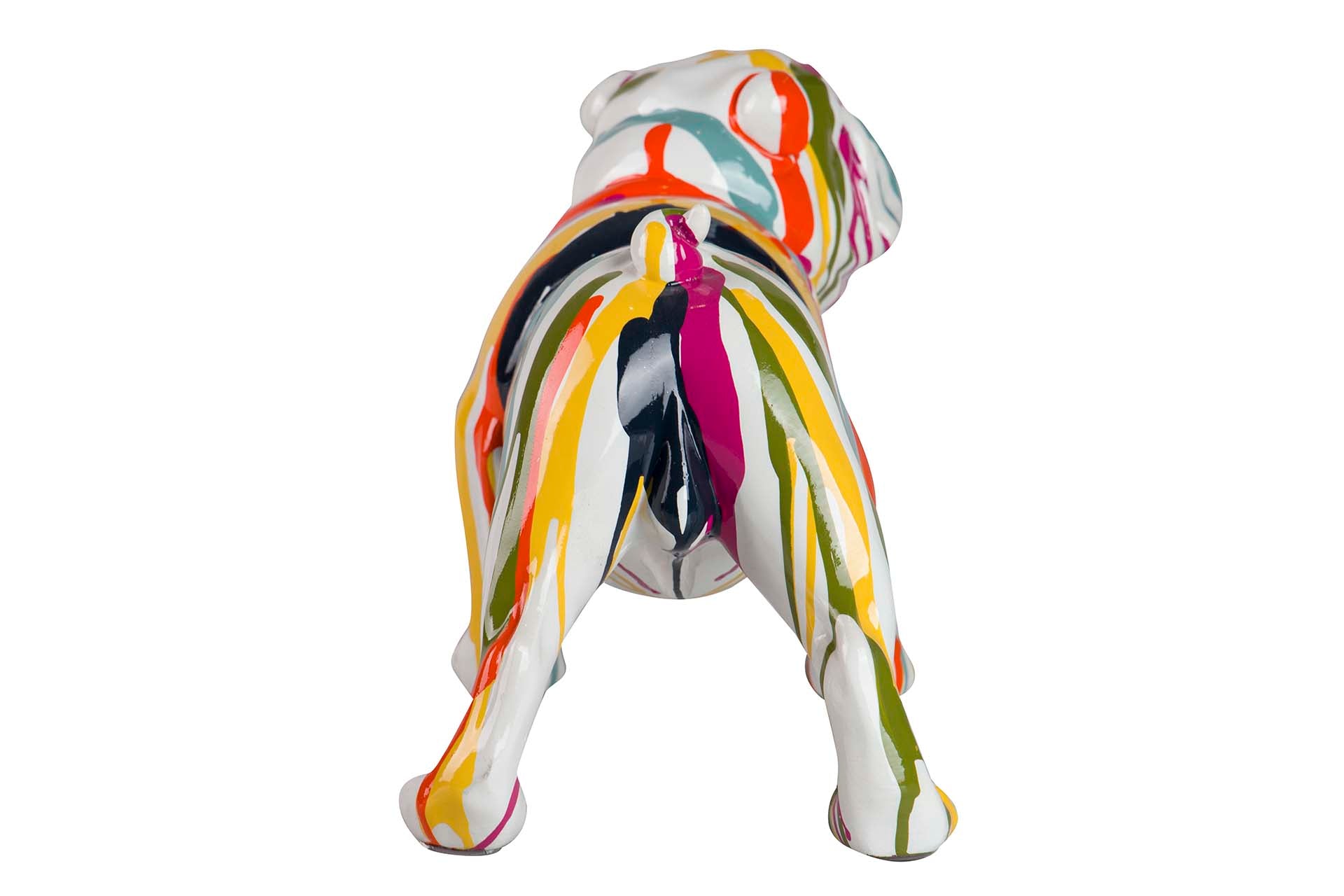 FRENCH BULLDOG RESIN FIGURE 39x18x23 CM