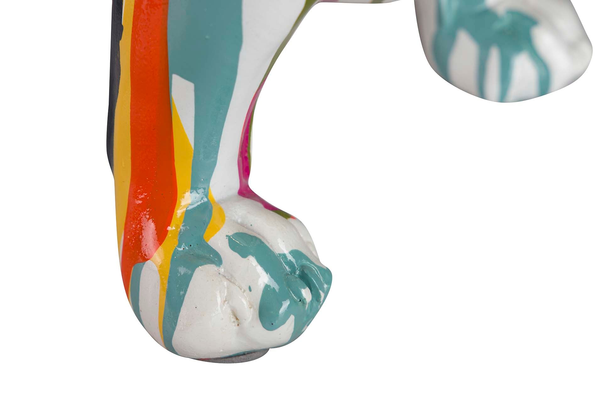 FRENCH BULLDOG RESIN FIGURE 39x18x23 CM