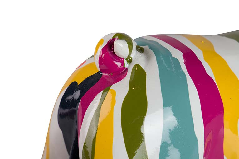 FRENCH BULLDOG RESIN FIGURE 39x18x23 CM