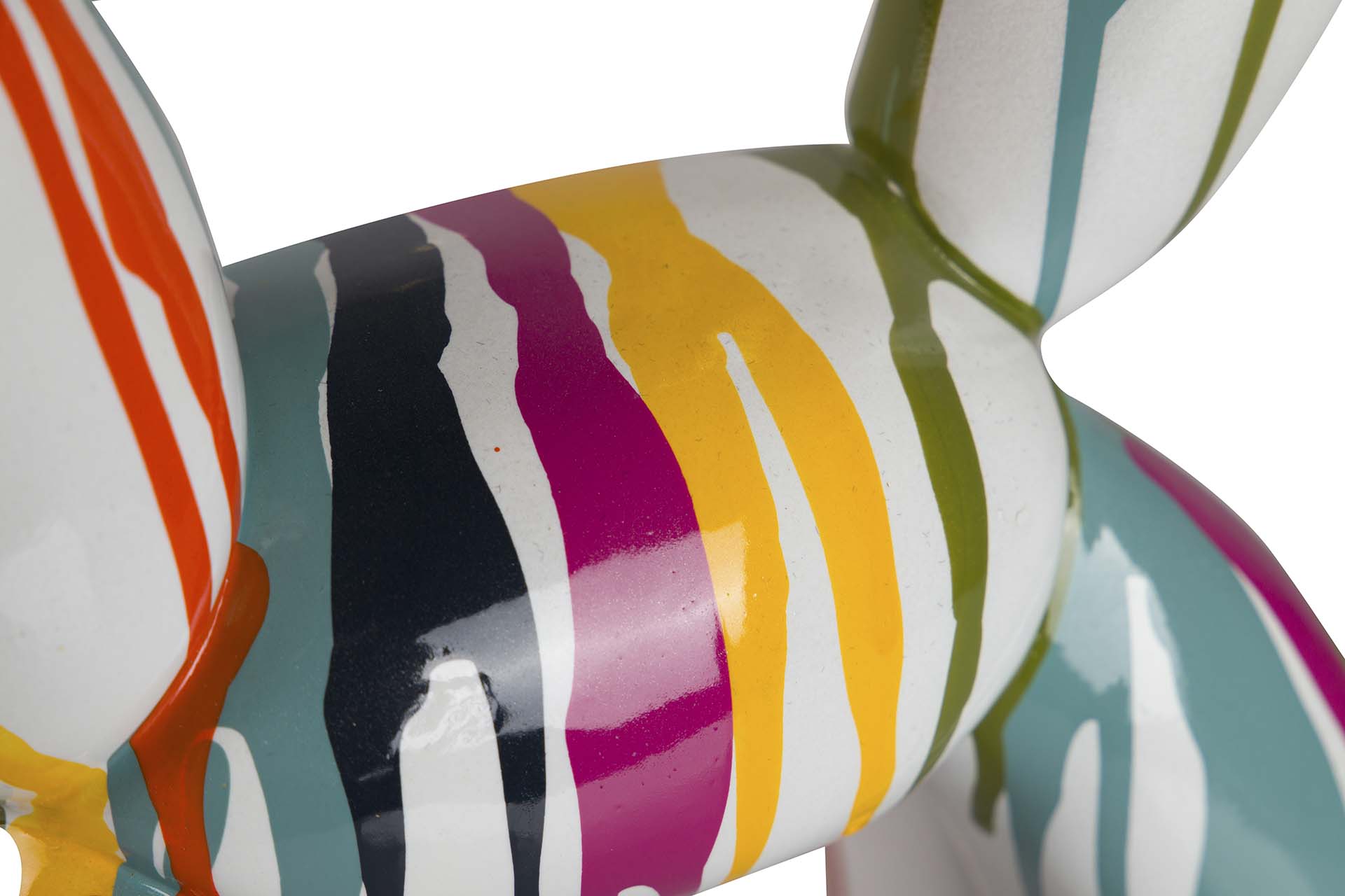 RESIN BALLOON DOG FIGURE 28x11x27 CM