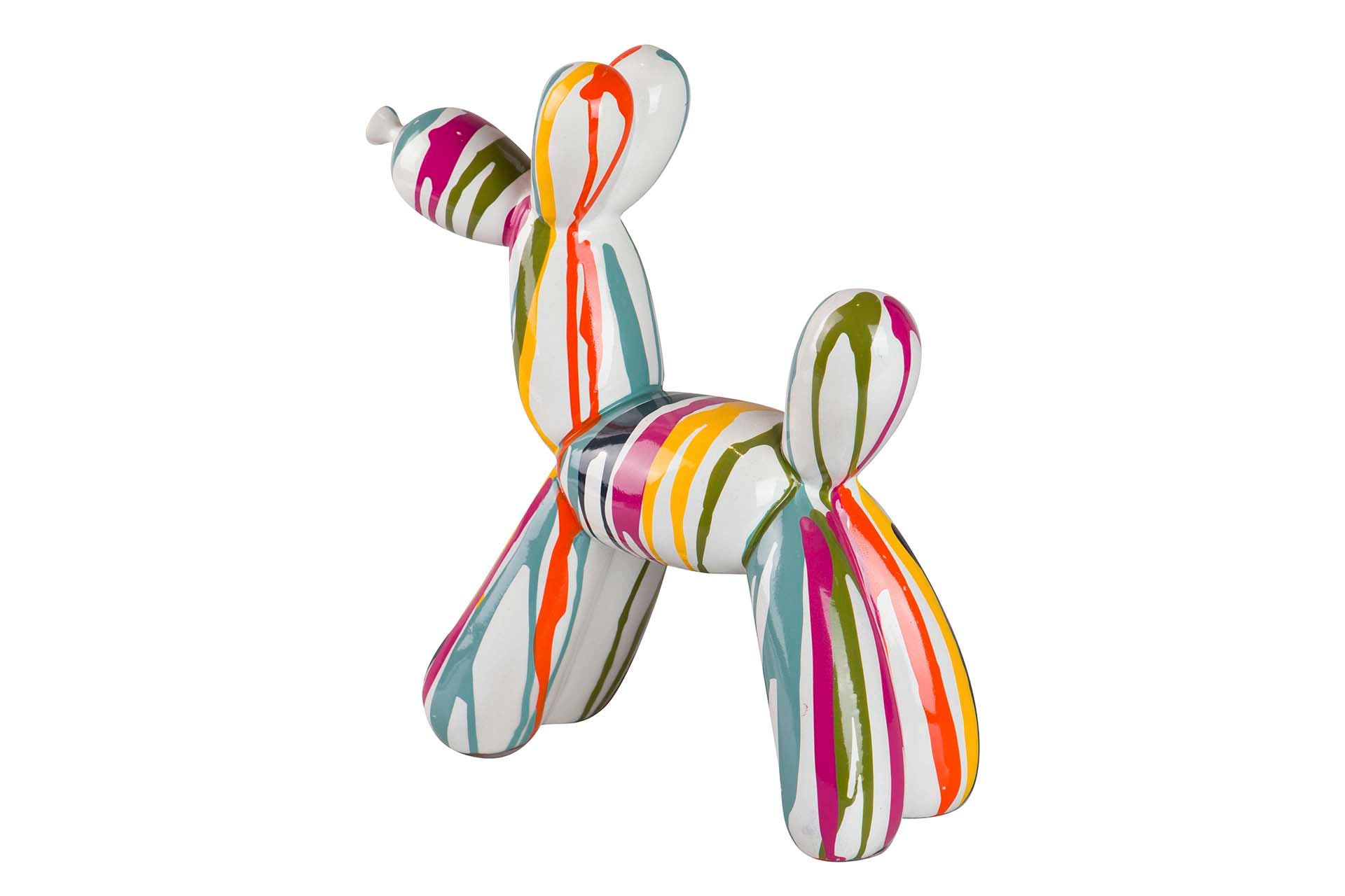 RESIN BALLOON DOG FIGURE 28x11x27 CM