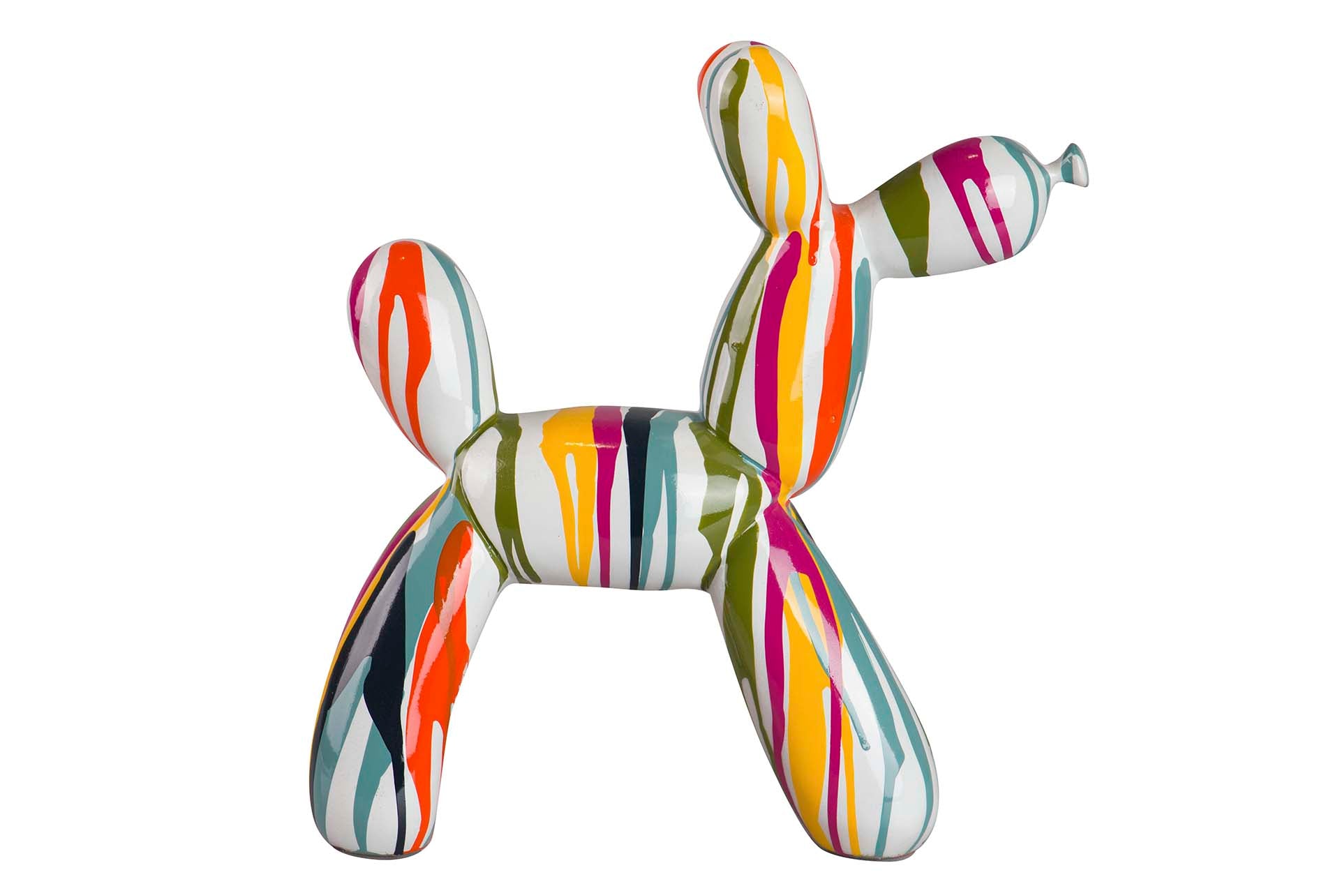 RESIN BALLOON DOG FIGURE 28x11x27 CM