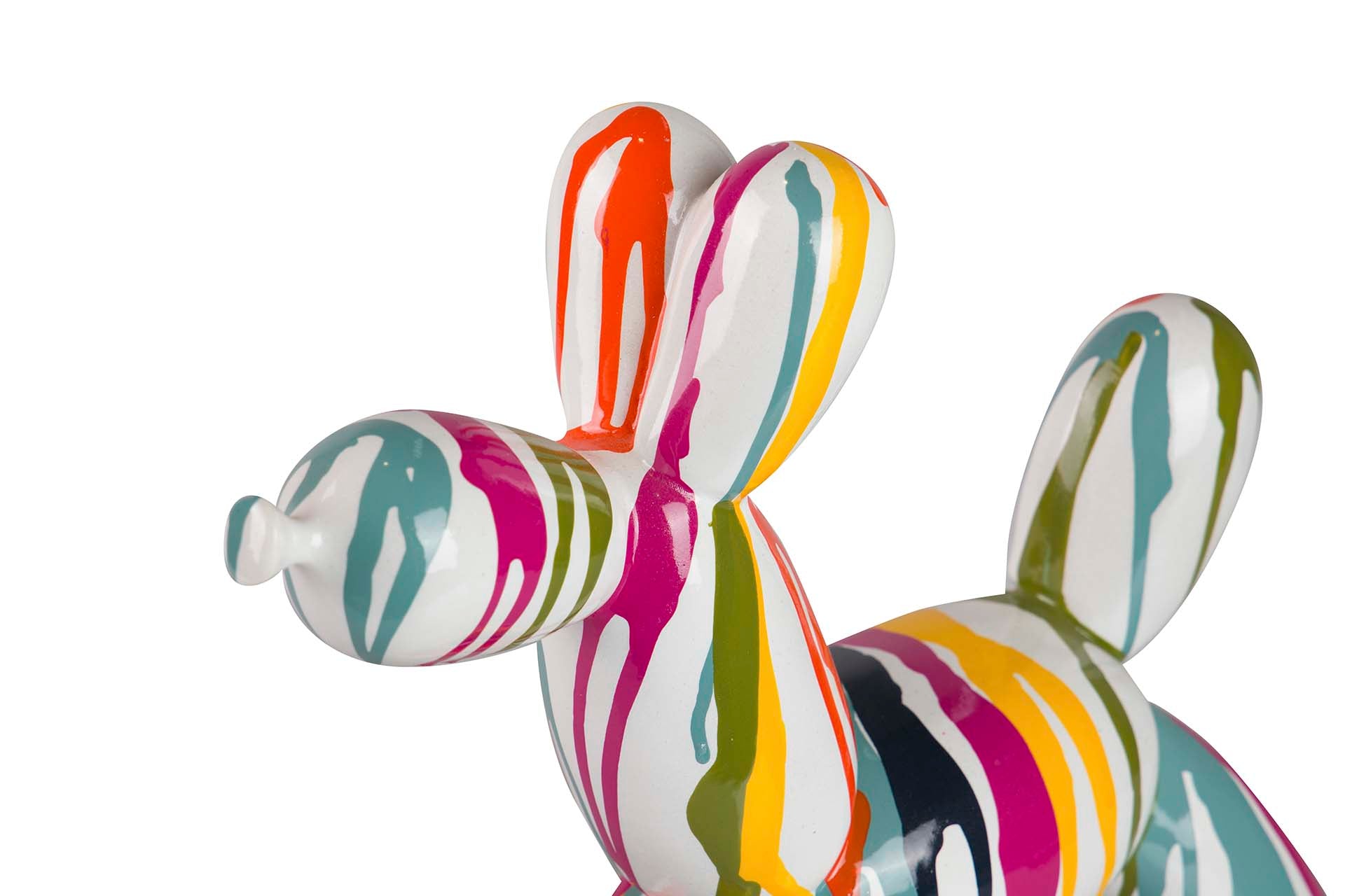 RESIN BALLOON DOG FIGURE 28x11x27 CM
