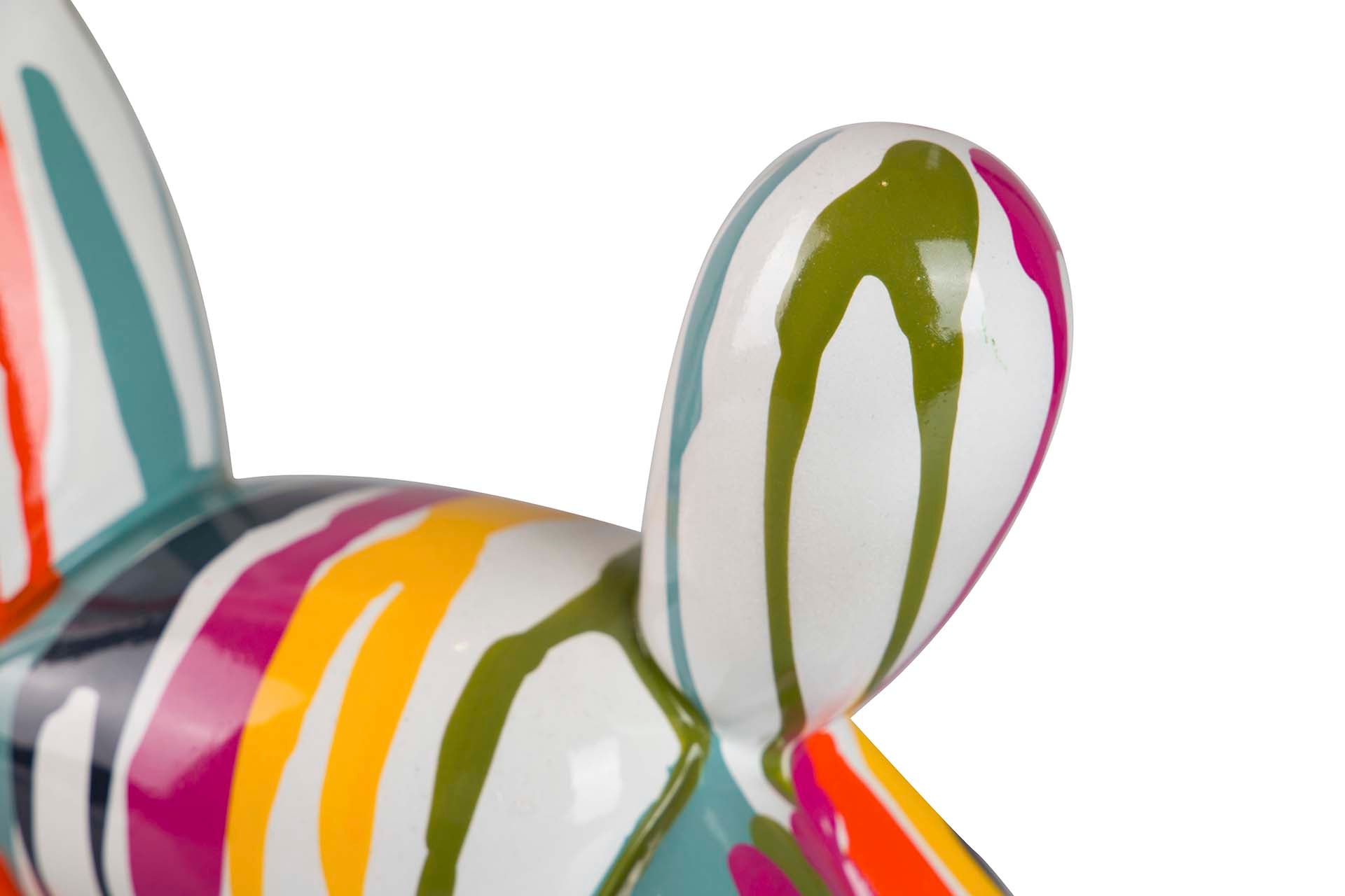 RESIN BALLOON DOG FIGURE 28x11x27 CM