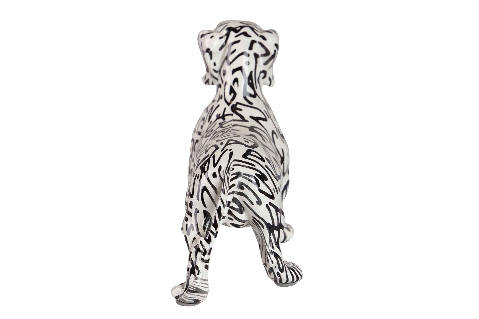DACHSHUND DOG FIGURE RESIN 28x10x17 CM