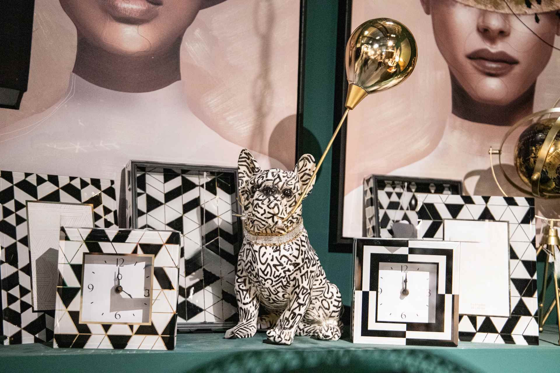 Resin Balloon Dog Figure 33x30x45 cm