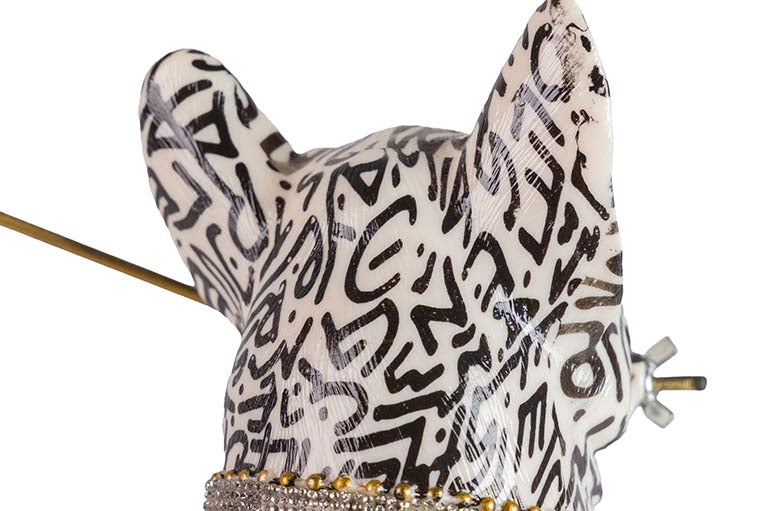 Resin Balloon Dog Figure 33x30x45 cm