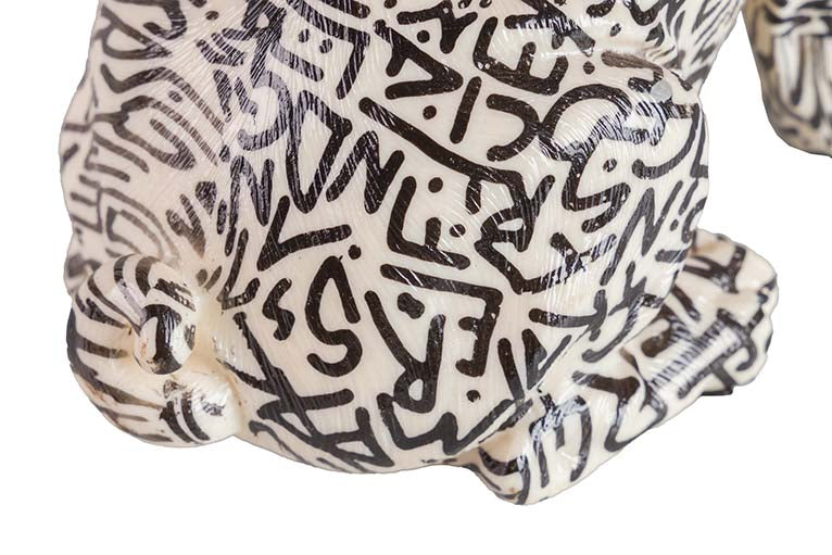 Resin Balloon Dog Figure 33x30x45 cm