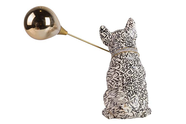 Resin Balloon Dog Figure 33x30x45 cm