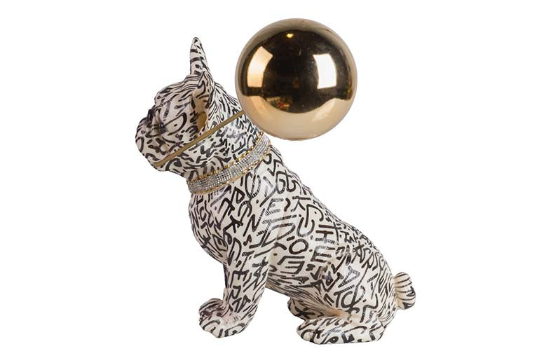 Resin Balloon Dog Figure 33x30x45 cm