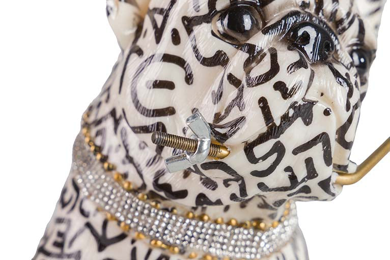 Resin Balloon Dog Figure 33x30x45 cm