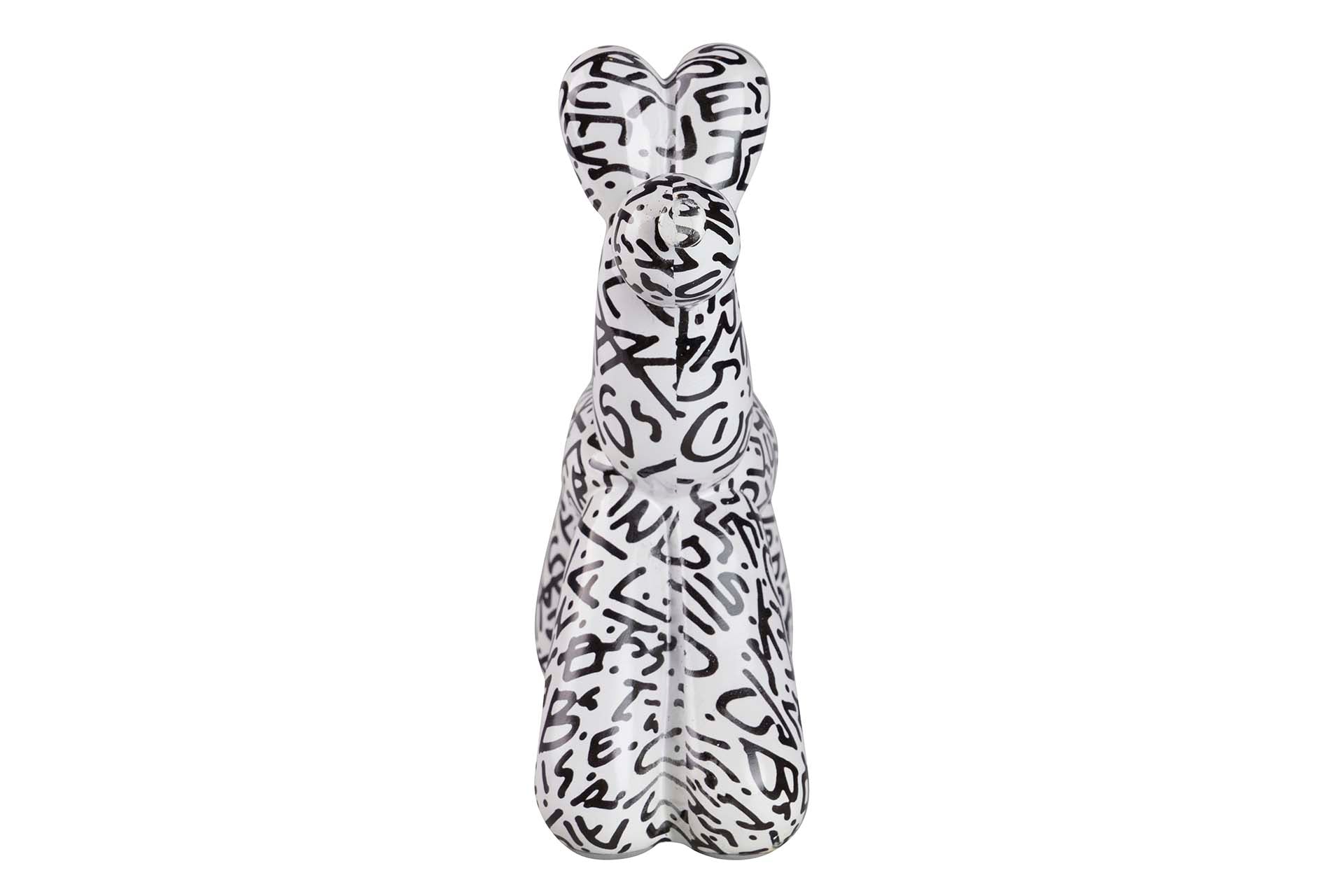 RESIN BALLOON DOG FIGURE 28x11x27 CM
