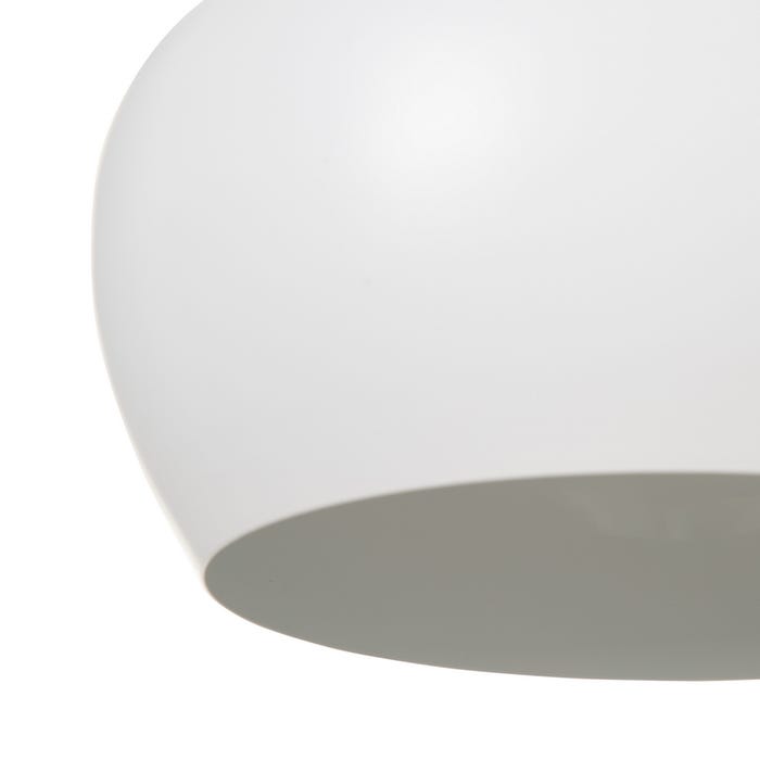 Lámpara Techo Blanco Aluminio 38 X 38 X 22 Cm