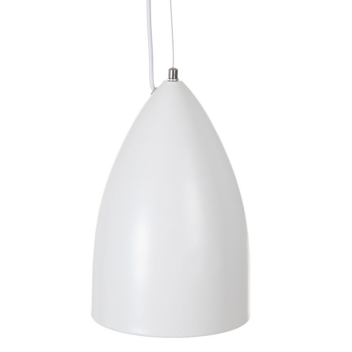 Lámpara Techo Blanco Aluminio 20 X 20 X 30 Cm