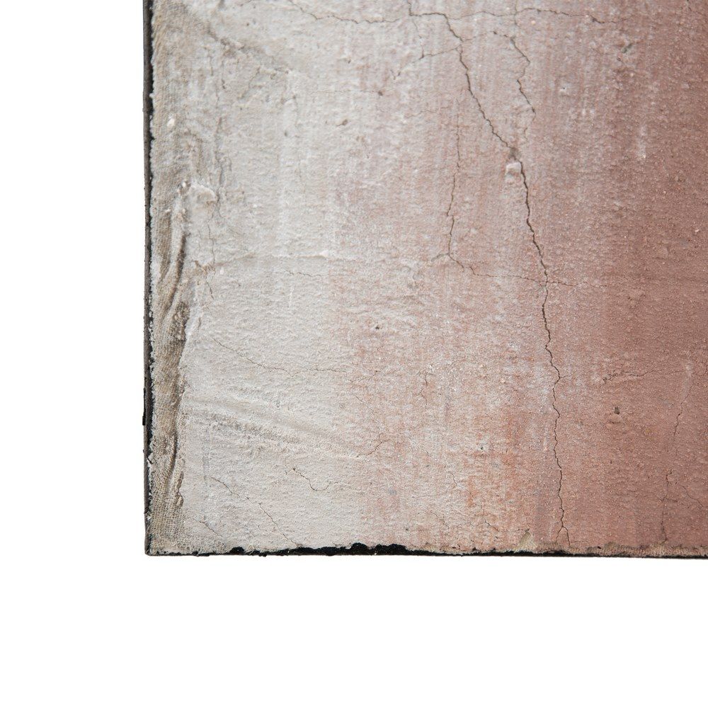 Pintura abstrata pintada à mão sobre tela de algodão